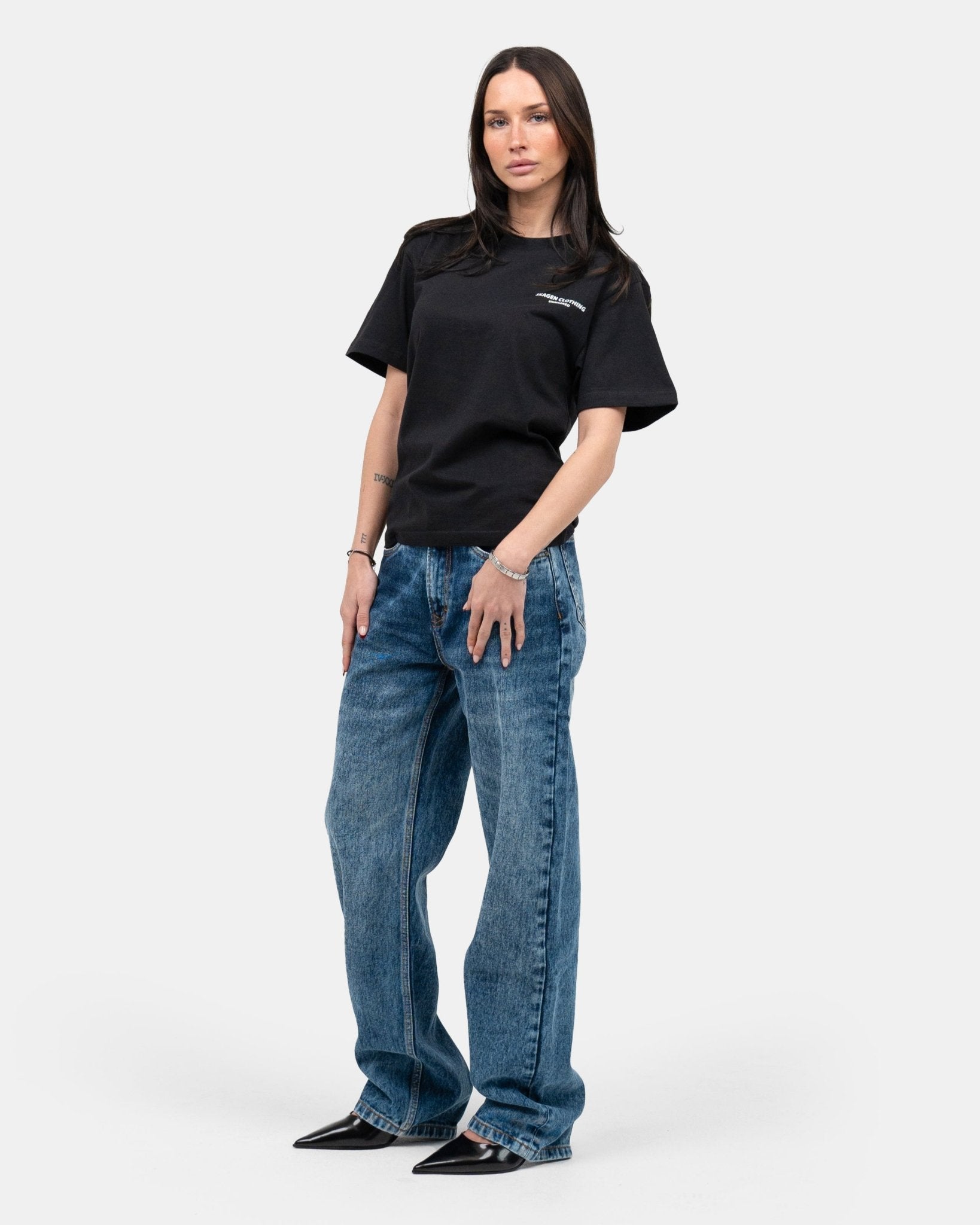 UNMARKED T-shirt Black | Skagen - clothing.dk